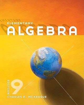 Elementary Algebra (Ninth Edition)