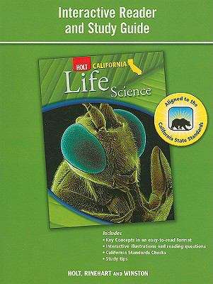 Book cover of Holt California Life Science: Interactive Reader and Study Guide