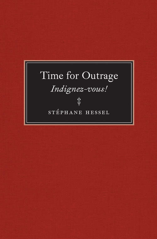 Book cover of Time for Outrage