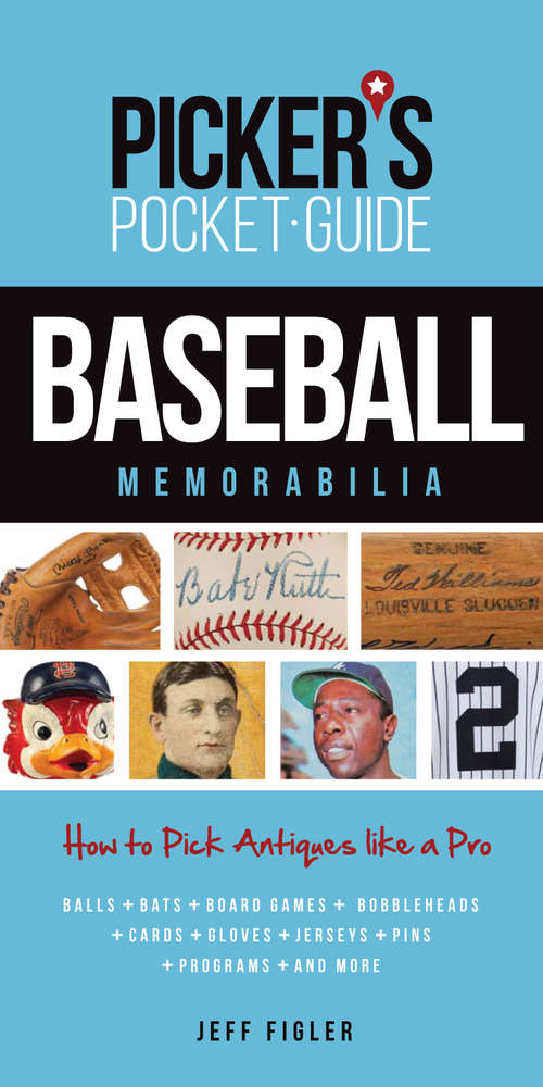 Book cover of Picker's Pocket Guide - Baseball Memorabilia