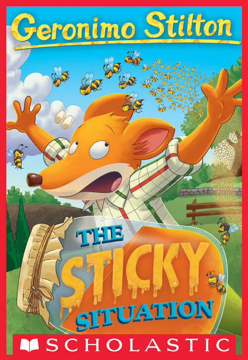 Book cover of The Sticky Situation (Geronimo Stilton #75)