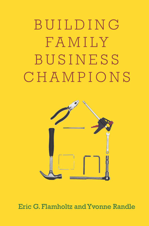 Book cover of Building Family Business Champions