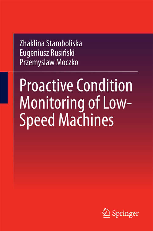 Book cover of Proactive Condition Monitoring of Low-Speed Machines