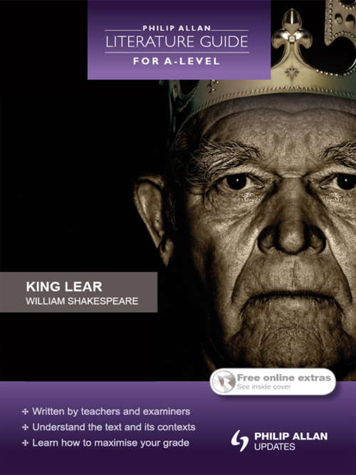 Book cover of Philip Allan Literature Guide (for A-Level): King Lear