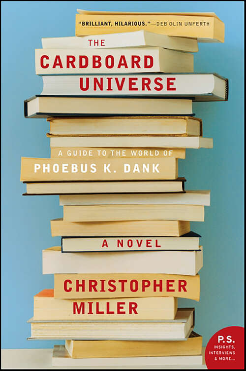 Book cover of The Cardboard Universe: A Guide to the World of Phoebus K. Dank