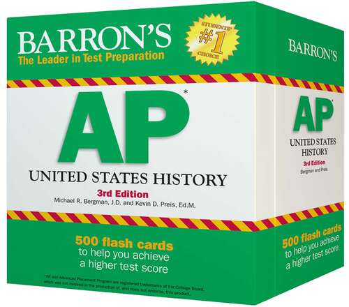 Cover image of AP US History Flash Cards