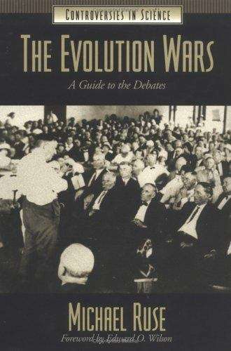 Book cover of The Evolution Wars: A Guide to the Debates