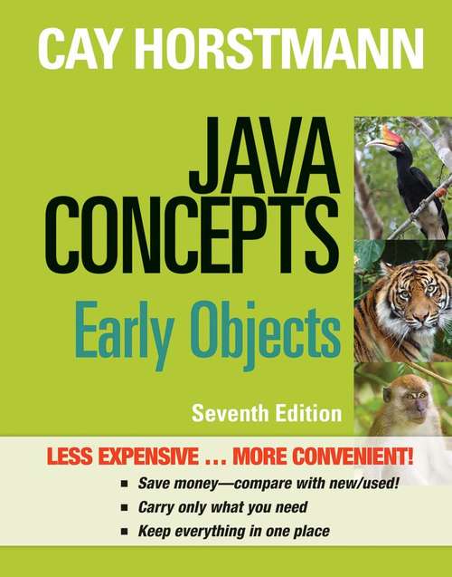 Book cover of Java Concepts (Seventh Edition)