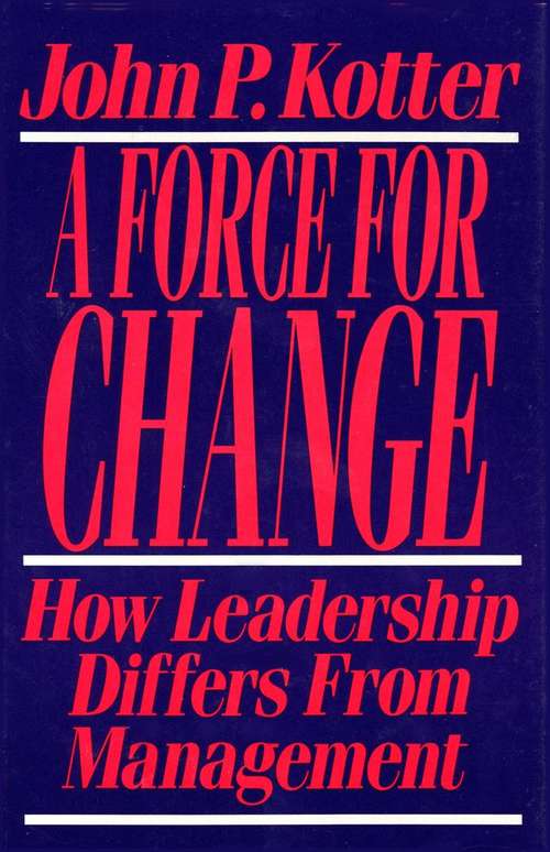 Book cover of Force For Change