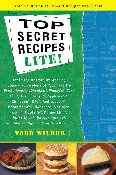 Book cover of Top Secret Recipes Lite!