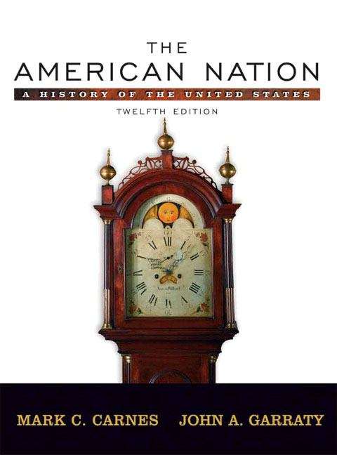 Book cover of The American Nation: A History of the United States (12th Edition)