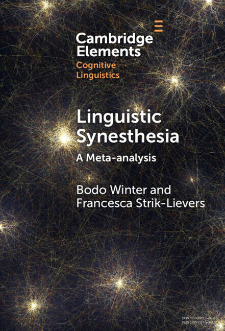 Book cover of Linguistic Synesthesia: A Meta-analysis (Elements in Cognitive Linguistics)