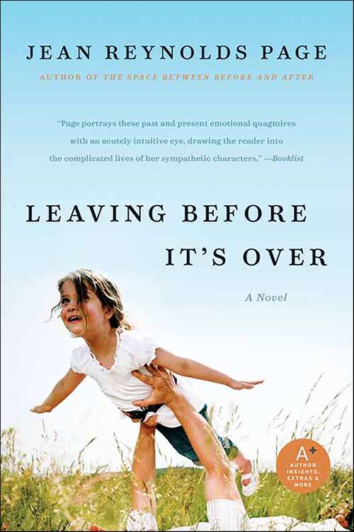 Book cover of Leaving Before It's Over: A Novel (Promo E-bks.)