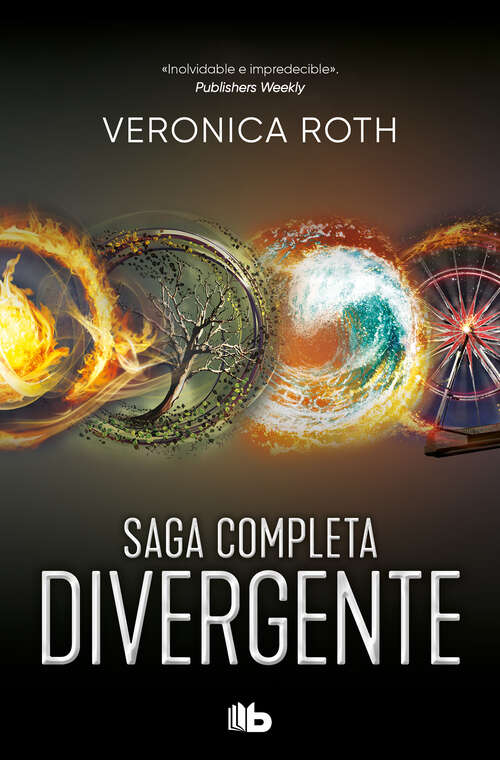Book cover of Divergente (estuche con: Divergente | Insurgente | Leal | Cuatro)