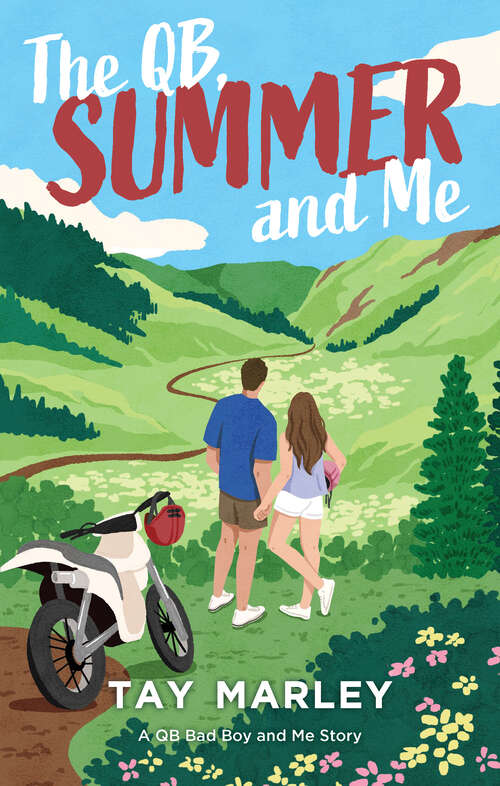 Book cover of The QB, Summer, and Me