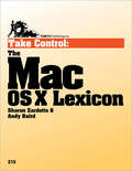 Take Control: The Mac OS X Lexicon