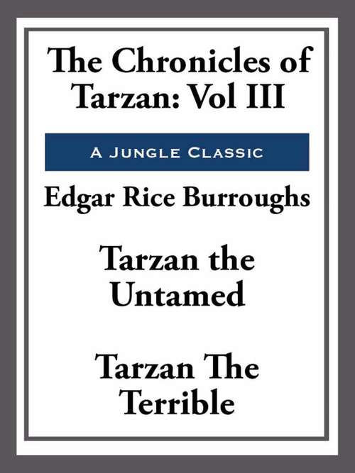 Book cover of The Chronicles of Tarzan