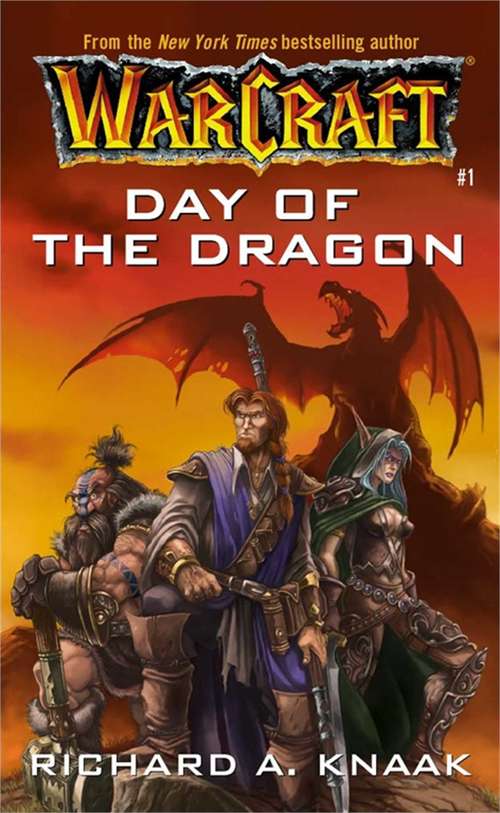 Book cover of Warcraft: Day of the Dragon