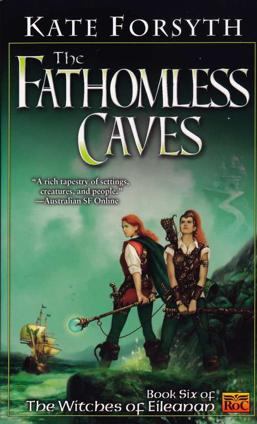 Book cover of The Fathomless Caves (Witches of Eileanan #6)