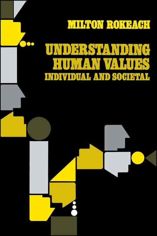 Book cover of Understanding Human Values