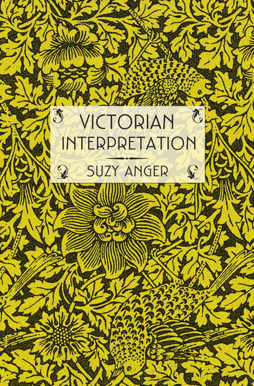 Book cover of Victorian Interpretation