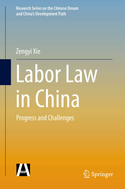 Book cover of Labor Law in China
