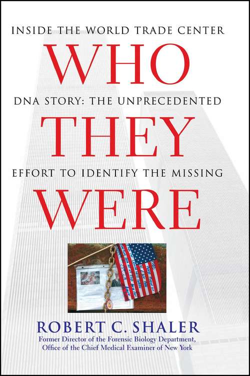 Book cover of Who They Were: Inside the World Trade Center DNA Story