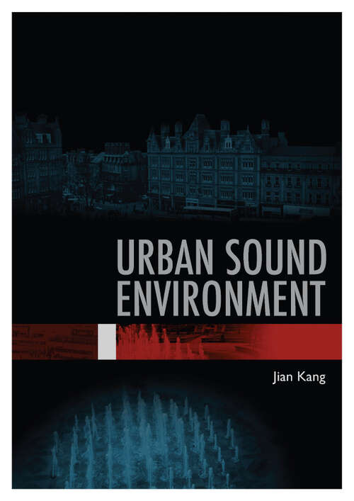 Book cover of Urban Sound Environment (1)