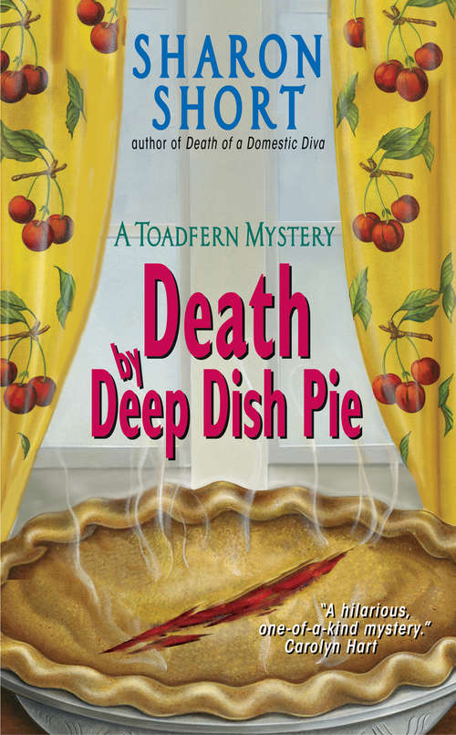 Book cover of Death by Deep Dish Pie (Stain-Busting Mystery #2)