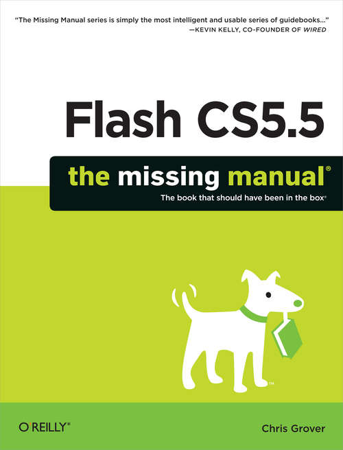 Book cover of Flash CS5.5: The Missing Manual