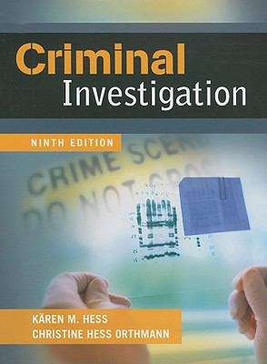 Criminal Investigation (Ninth Edition)