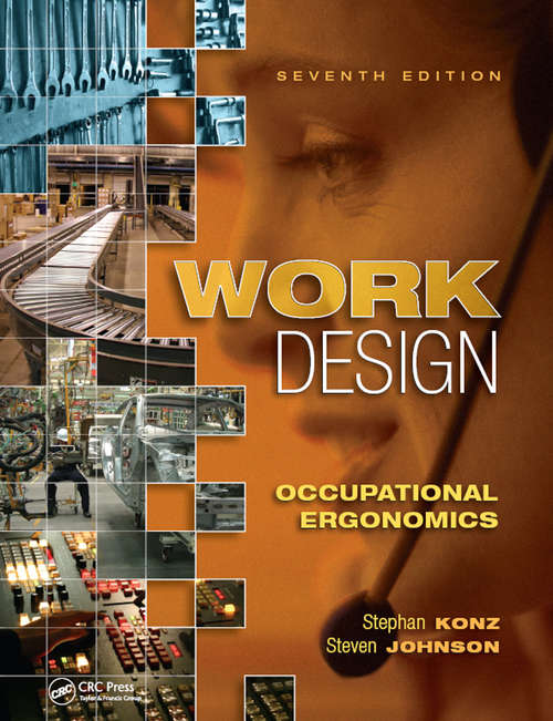 Book cover of Work Design: Occupational Ergonomics (7)
