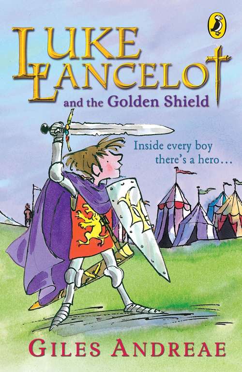 Book cover of Luke Lancelot and the Golden Shield