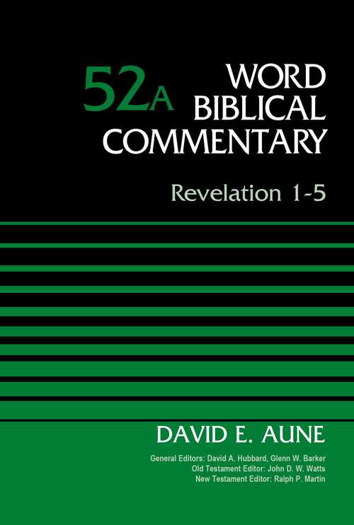 Revelation 1-5, Volume 52A
