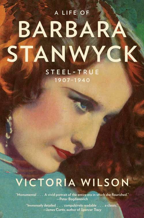 Book cover of A Life of Barbara Stanwyck
