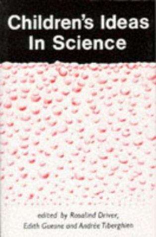Book cover of Children's Ideas in Science