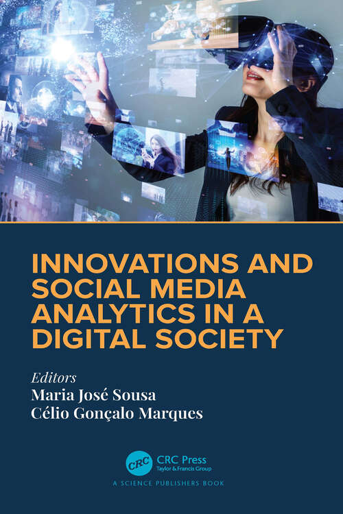 Book cover of Innovations and Social Media Analytics in a Digital Society