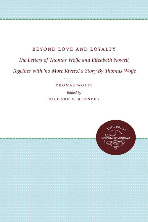 Book cover of Beyond Love and Loyalty