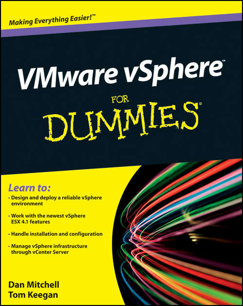 Book cover of VMware vSphere For Dummies