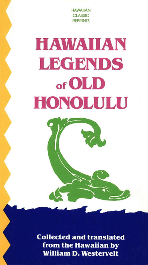 Book cover of Hawaiian Legends of Old Honolulu