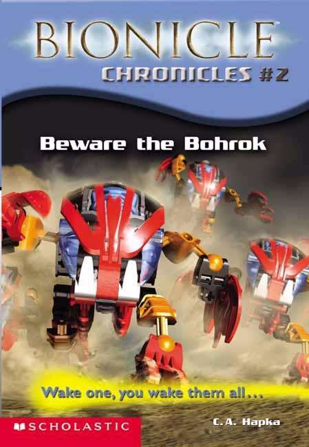 Book cover of Beware the Bohrok (Bionicle Chronicles #2)
