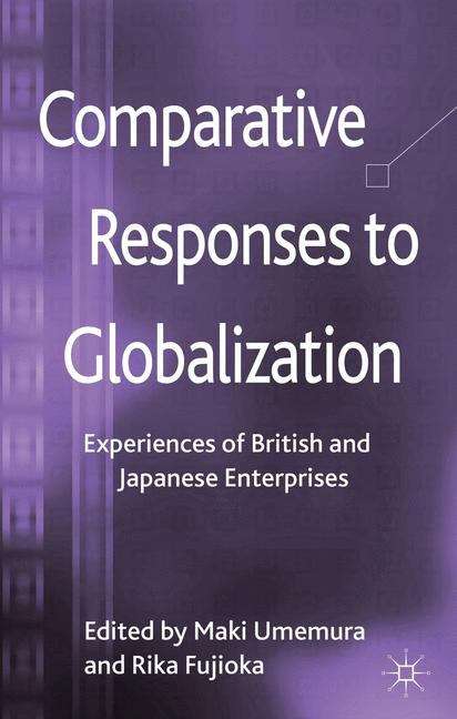 Book cover of Comparative Responses to Globalization
