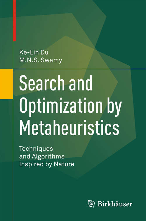 Search and Optimization by Metaheuristics
