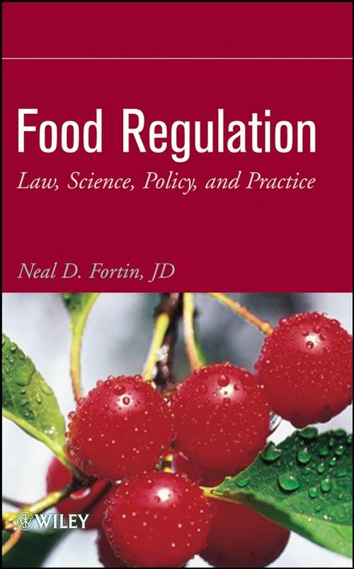 Book cover of Food Regulation