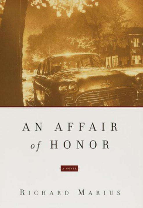 Book cover of An Affair of Honor