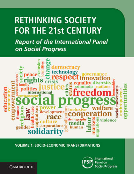 Book cover of Rethinking Society for the 21st Century: Report of the International Panel on Social Progress