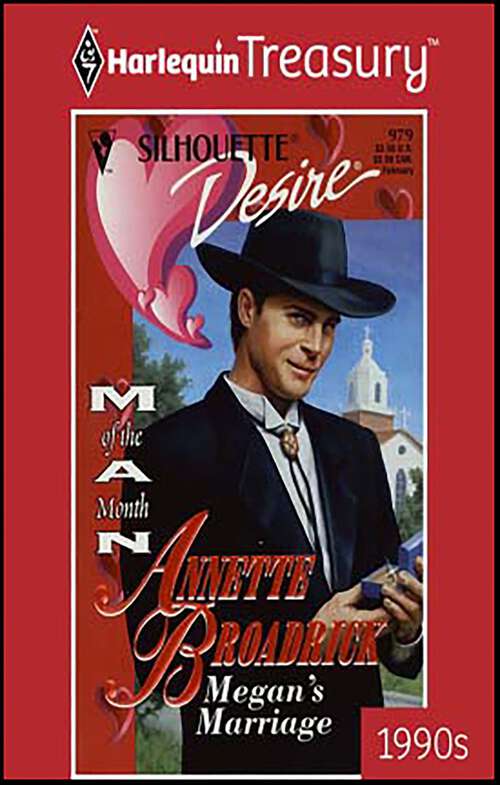 Book cover of Megan's Marriage (Man of the Month)