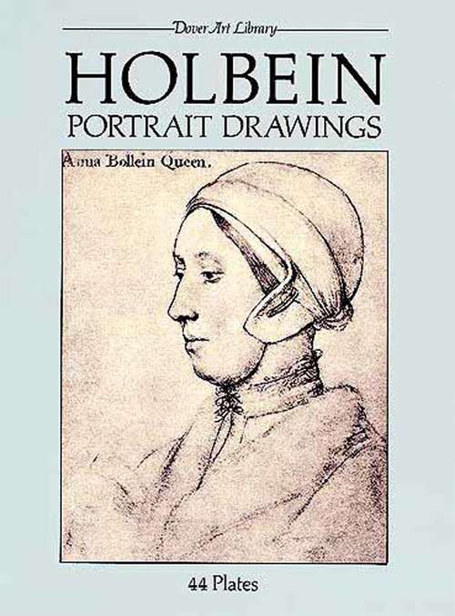 Book cover of Holbein Portrait Drawings