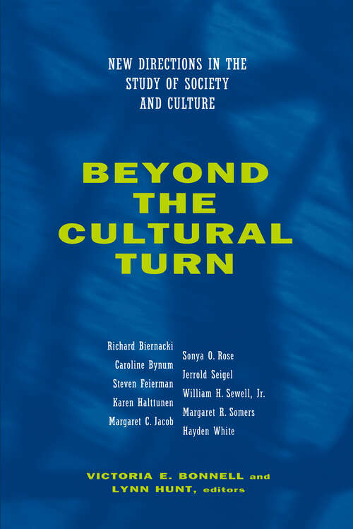 Cover image of Beyond the Cultural Turn
