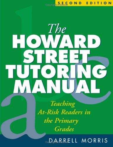 Book cover of The Howard Street Tutoring Manual (2nd Edition)